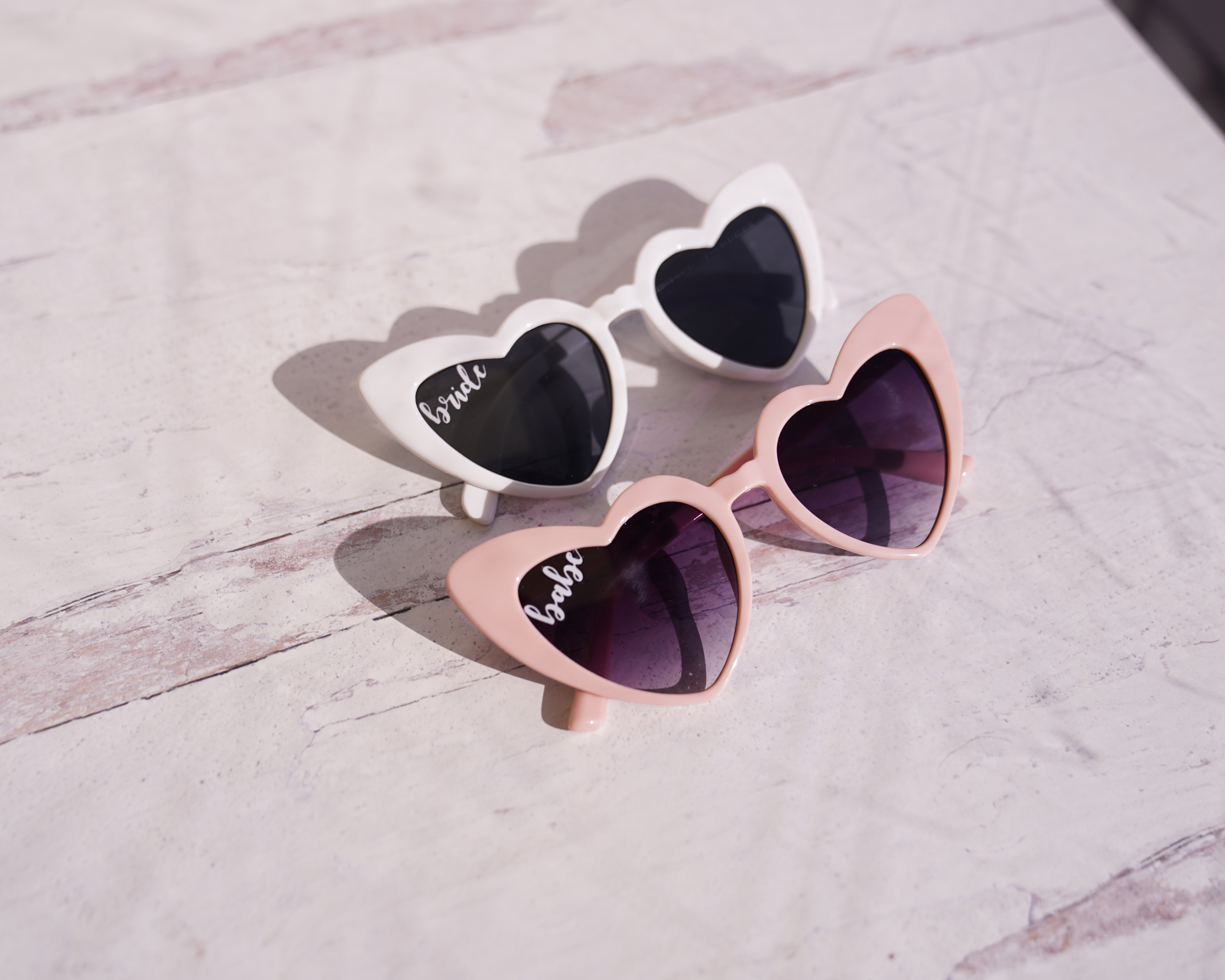 Set of 6 Heart Sunglasses