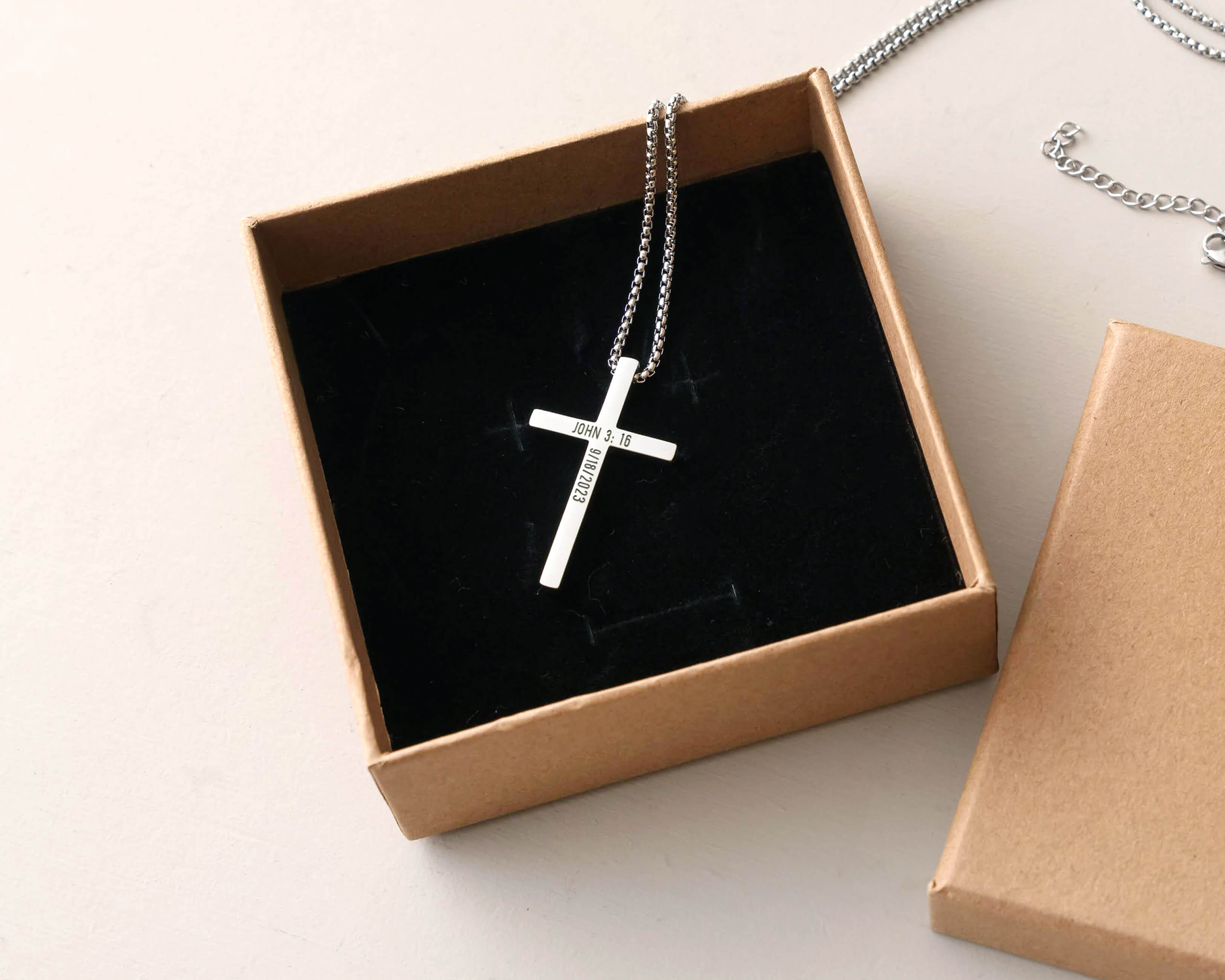 Personalized Cross Necklace