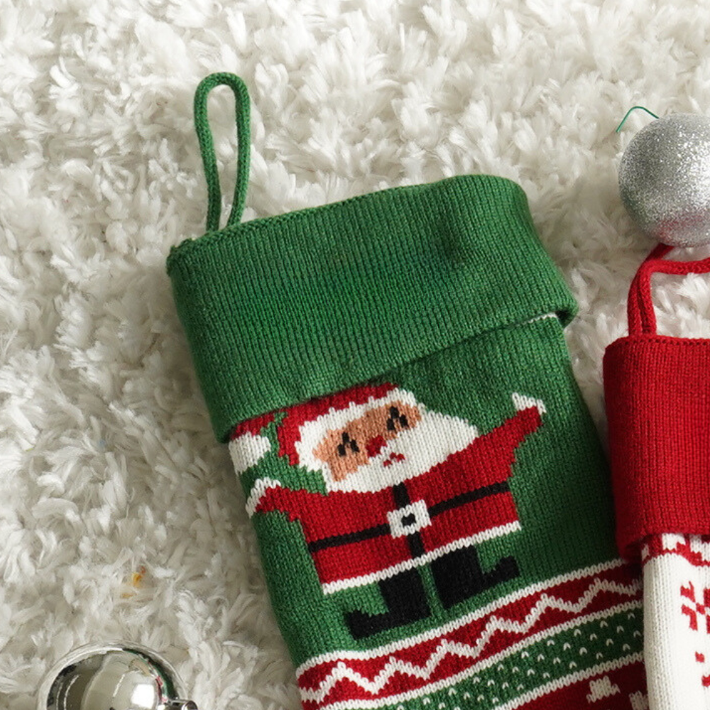 Embroidered Christmas Stocking