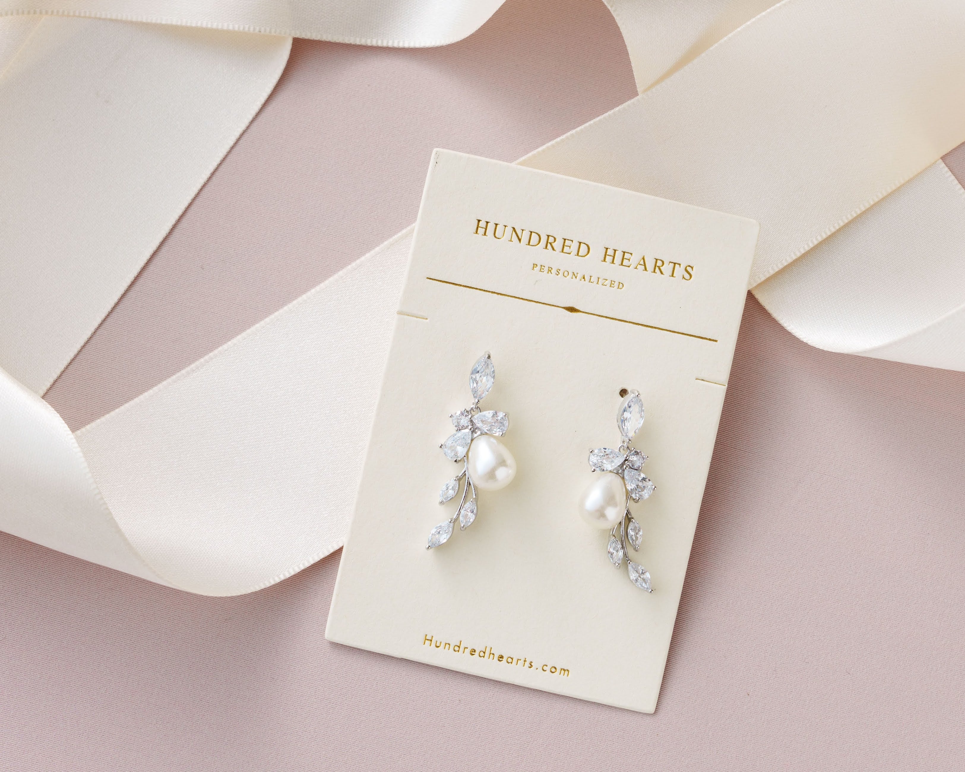 Glimmering Grace Bridal Earrings