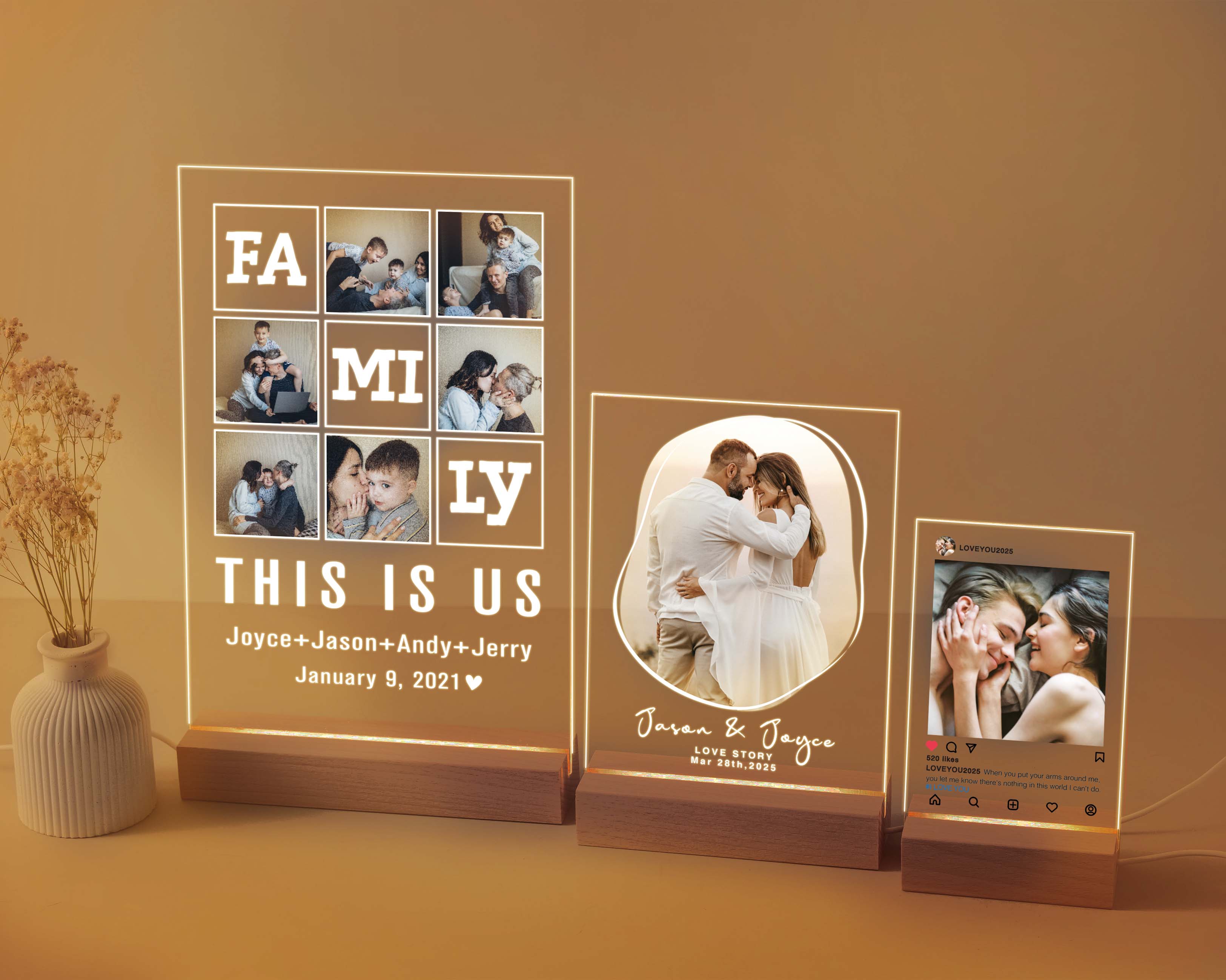 Light Up Instagram Picture Frame