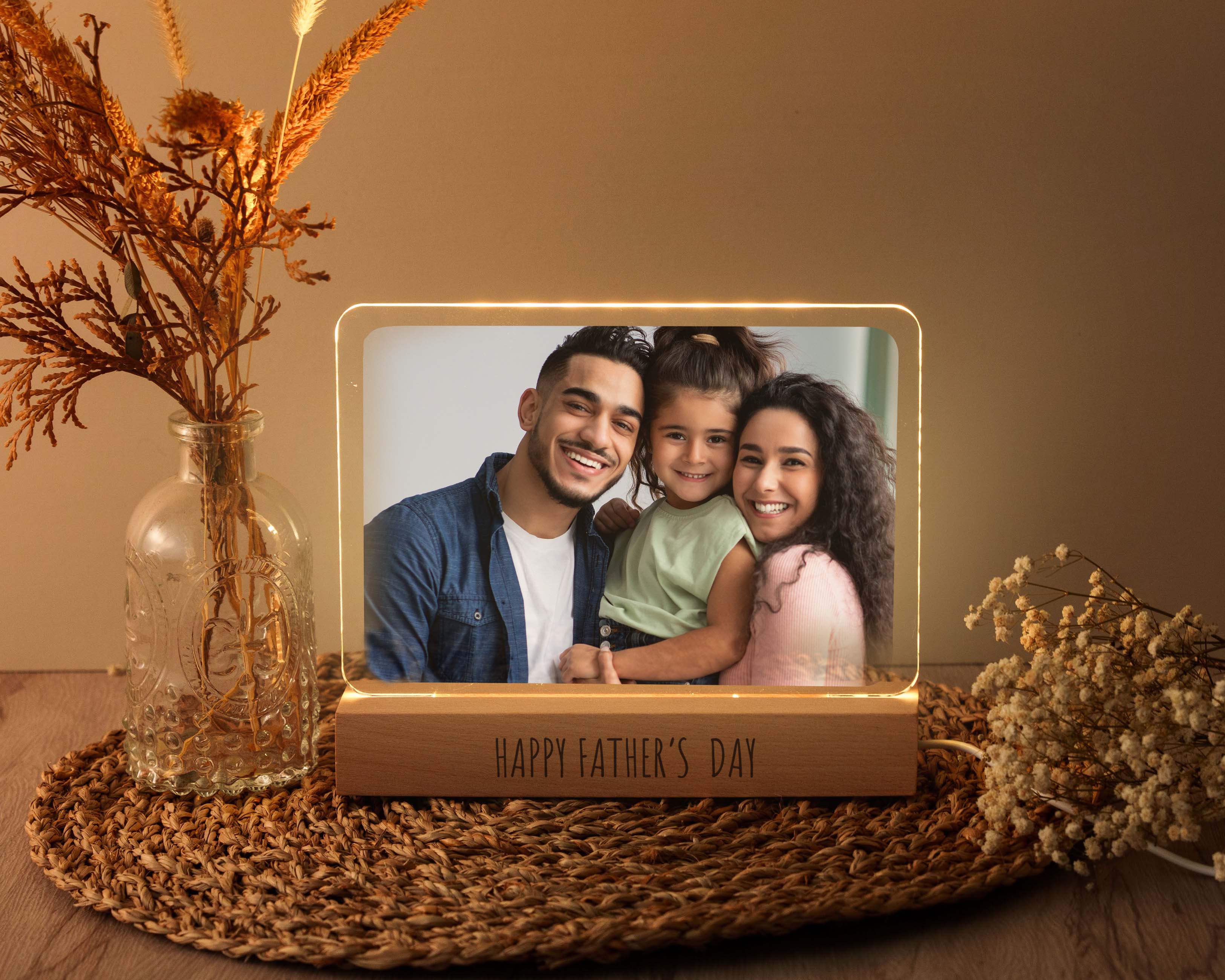 Light Up Horizontal Picture Frame