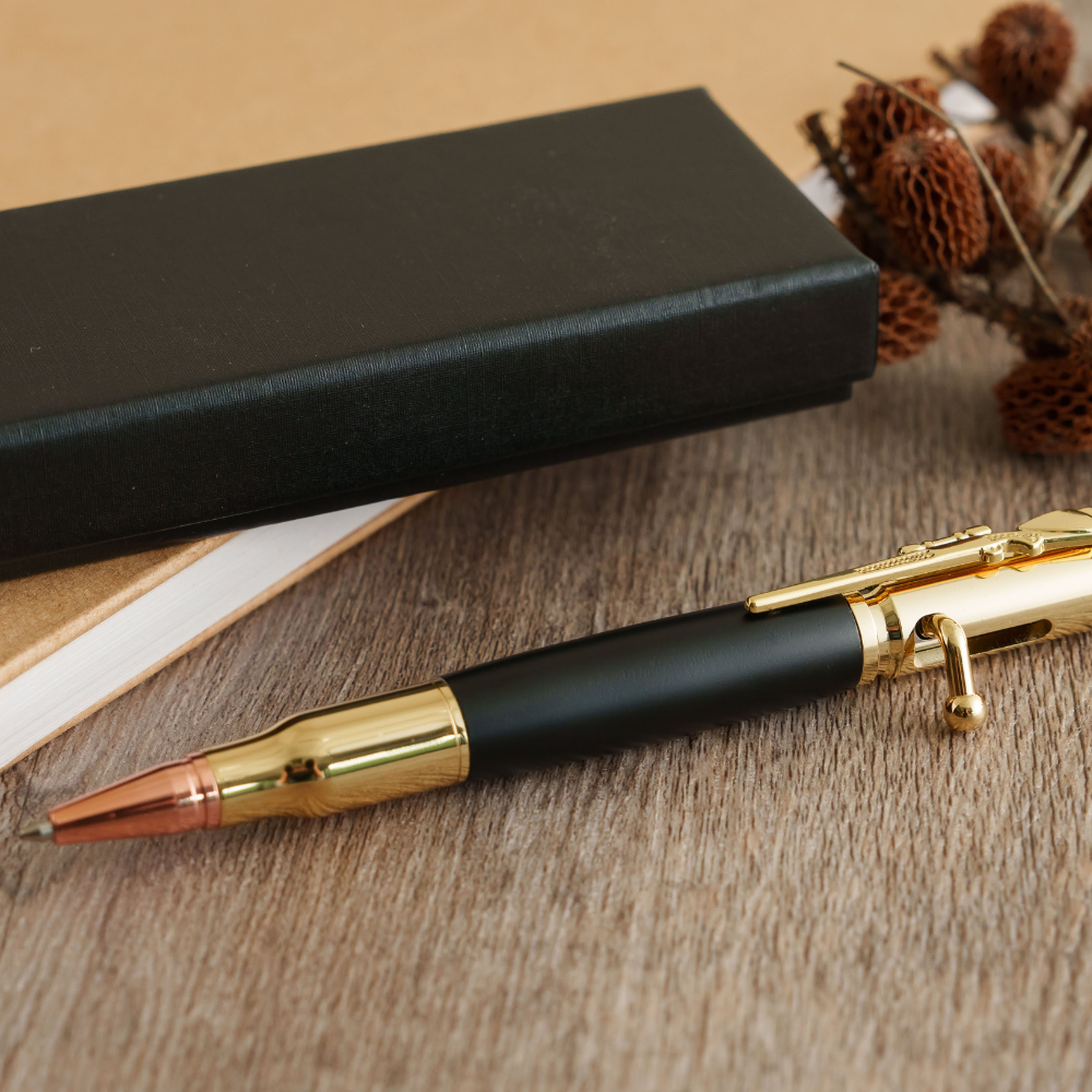 Engraved Rifle Pen Set Gift