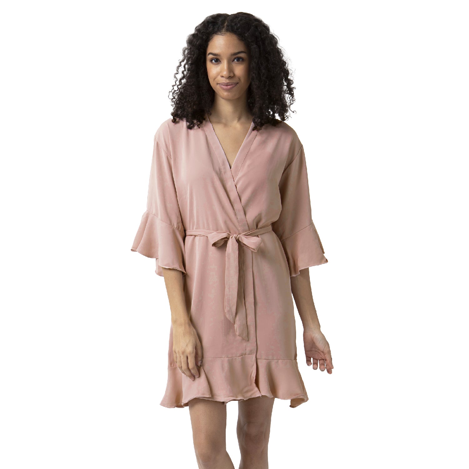 Ruffle Bridal Party Robes  - Fit Most