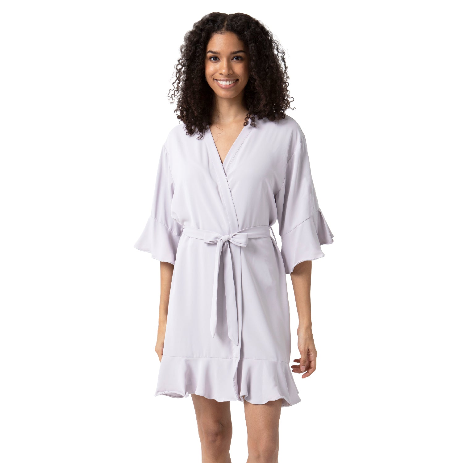 Ruffle Bridal Party Robes  - Fit Most