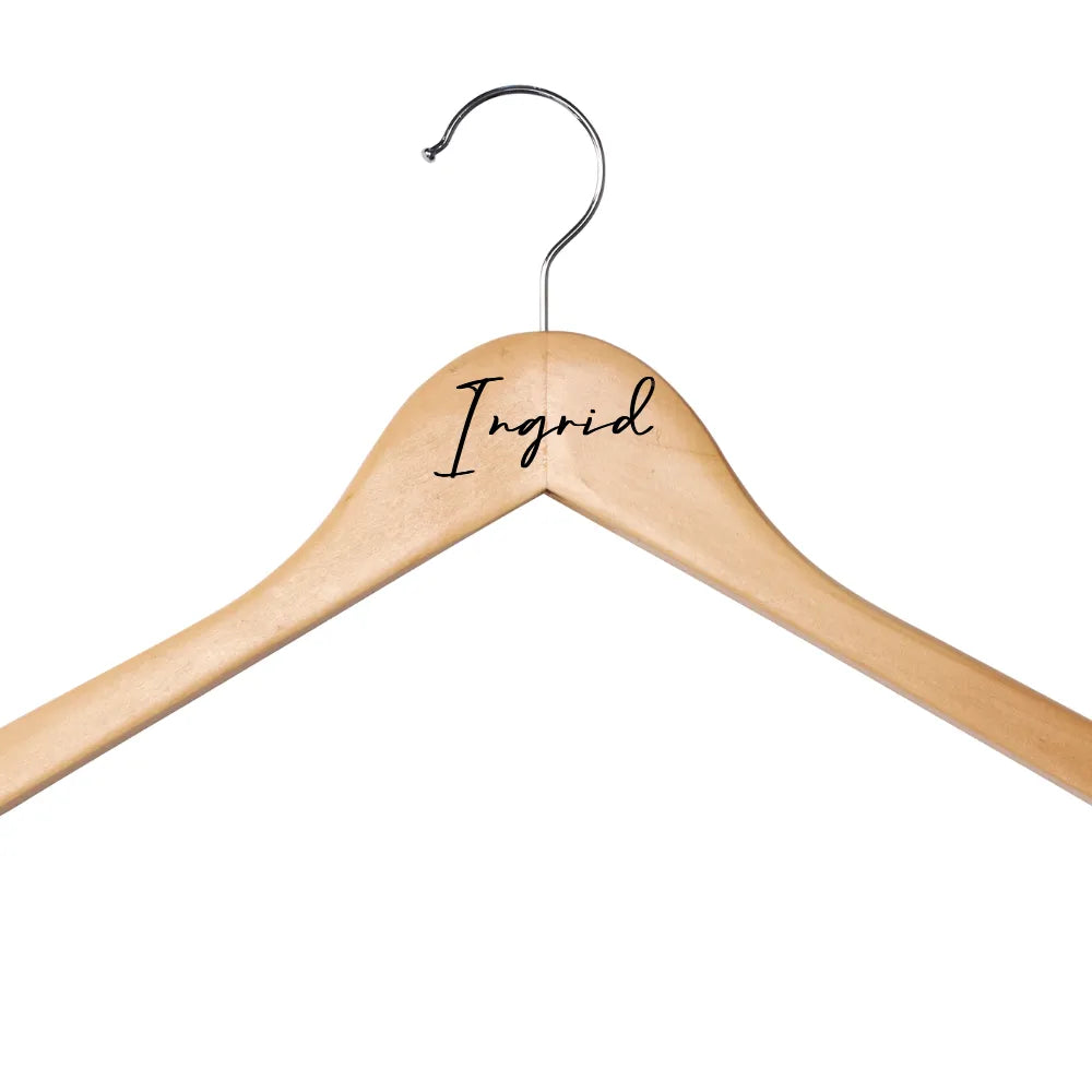 Bridal Wooden Hangers