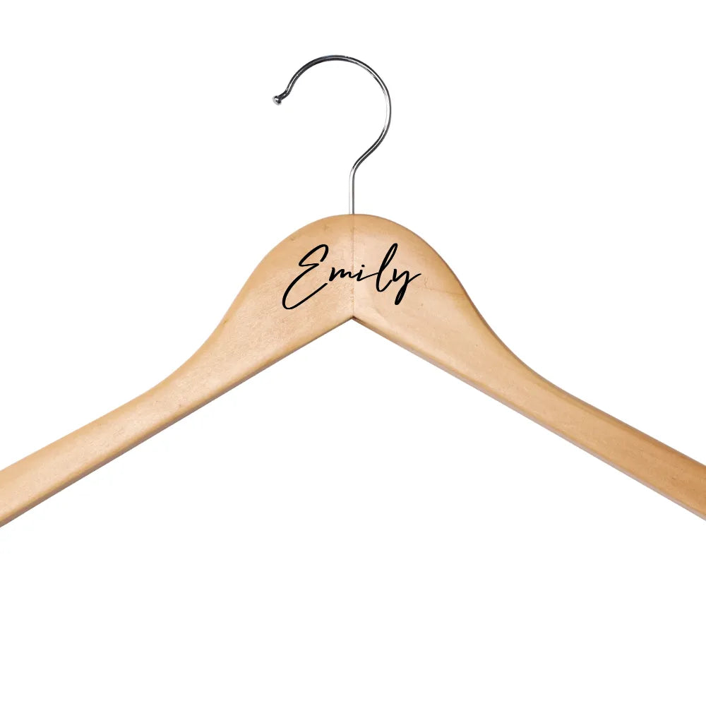 Bridal Wooden Hangers