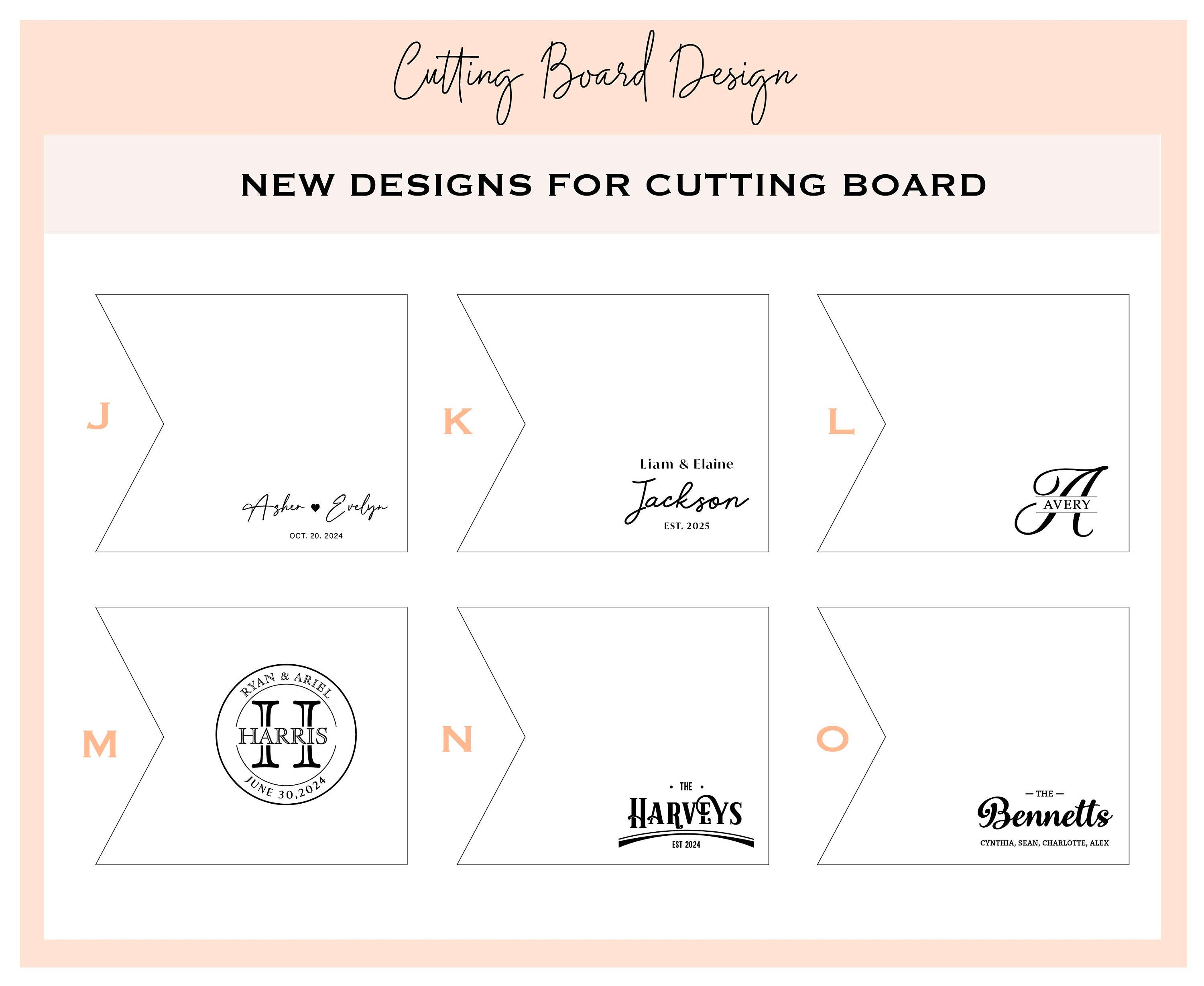 new designs for cutting board